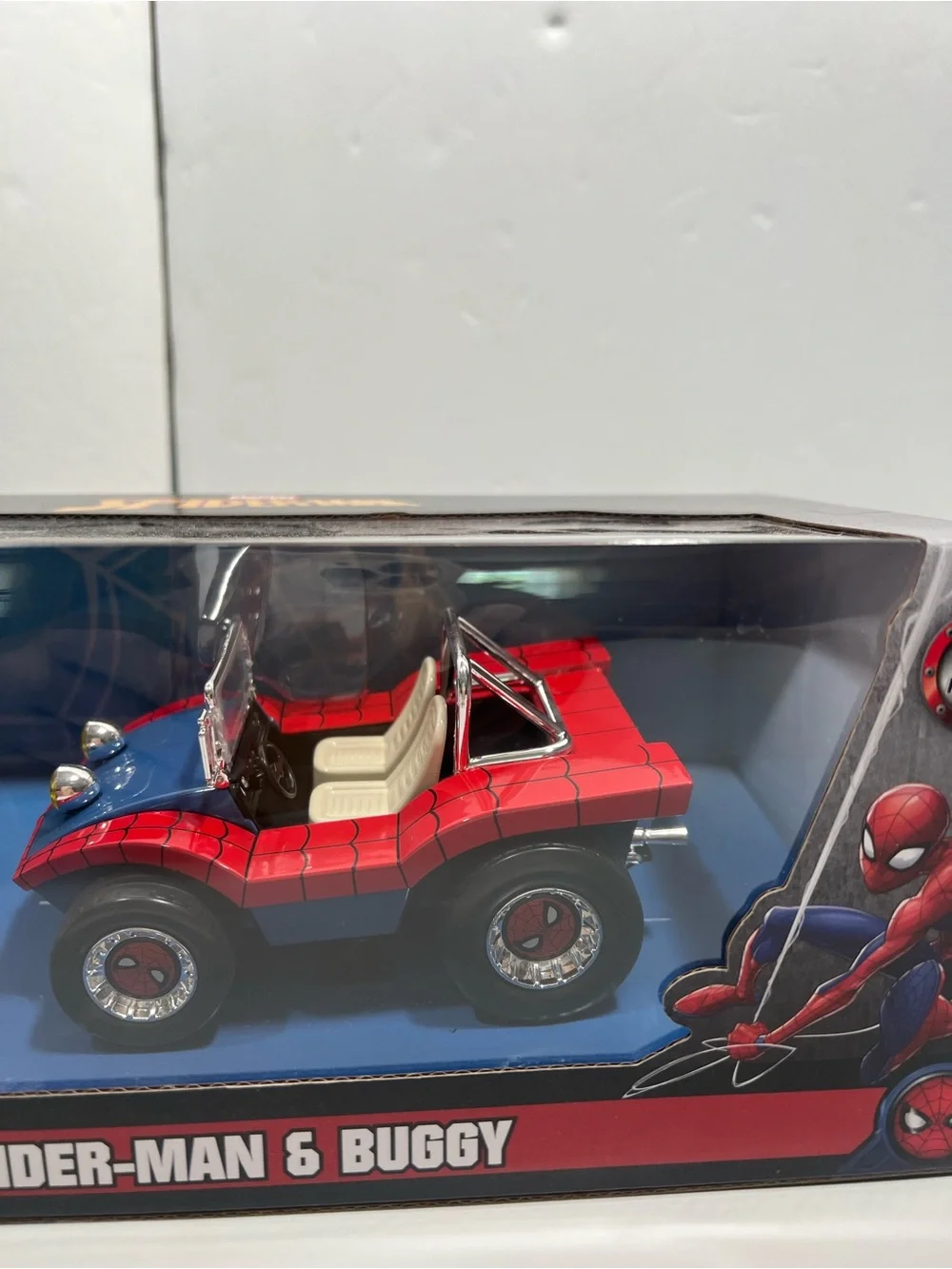 Jada Marvel Spider-Man BUGGY 1:24 Scale & SPIDER-MAN Die-cast - #33729 (2023)
